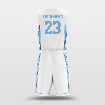 NCAA White - Customized Basketball Jersey Design for Team