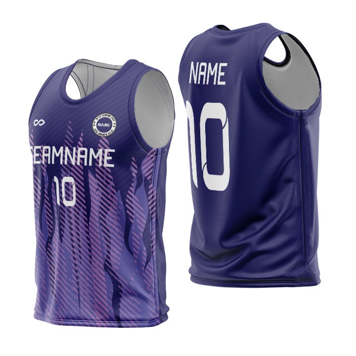 Purple fire training bibs