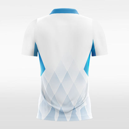 Custom White Men's Sublimated Soccer Jersey