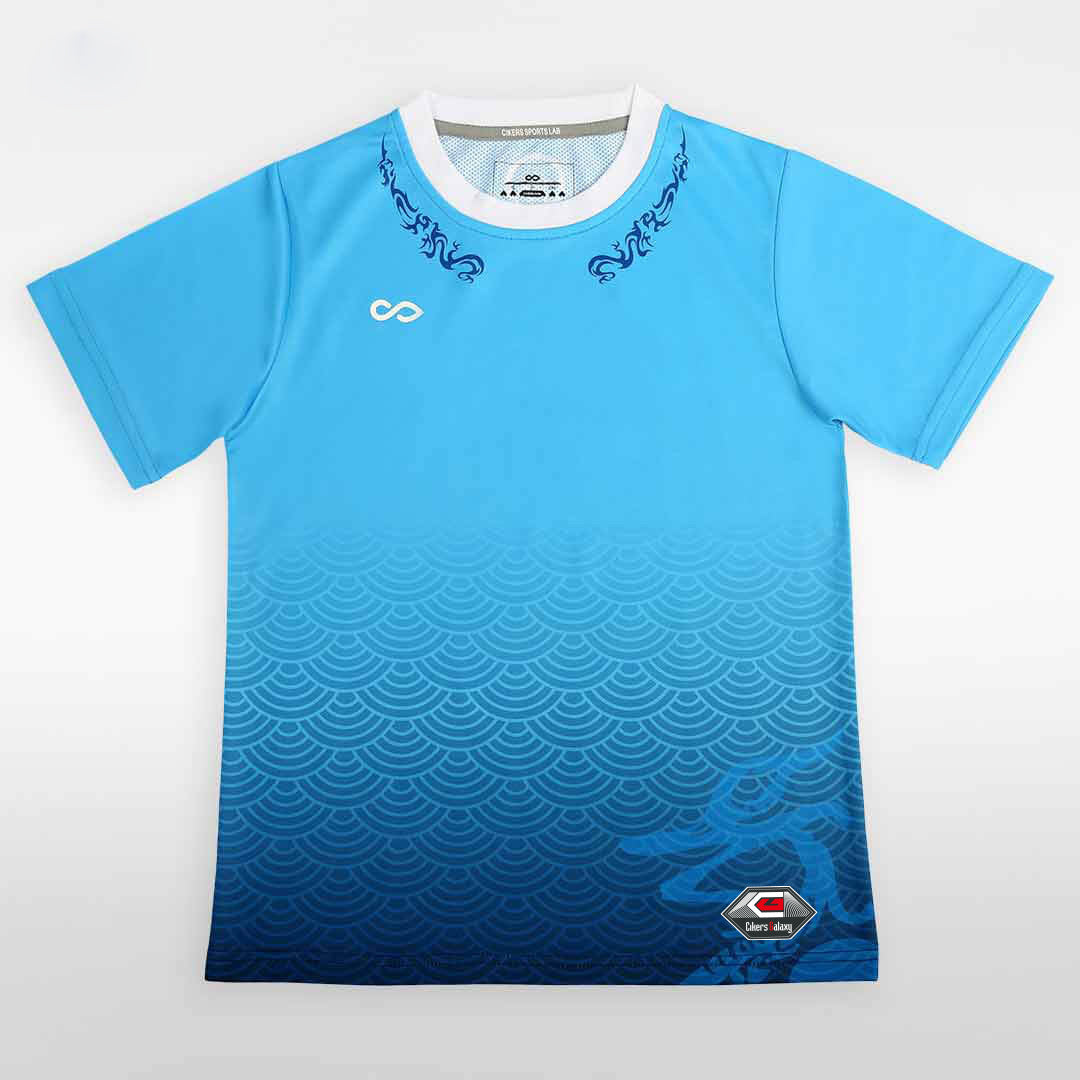 Kid Soccer Jersey Viridra - W17S201ABA8 DeepSkyBlue