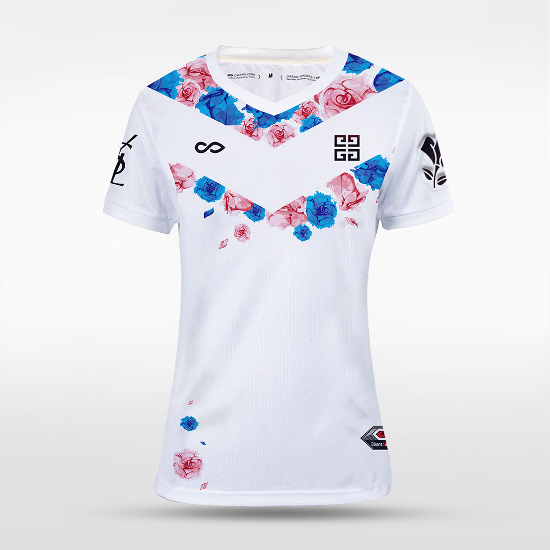 Woman Soccer Jersey Flotexara - W18S201GAR2 cornflowerblue