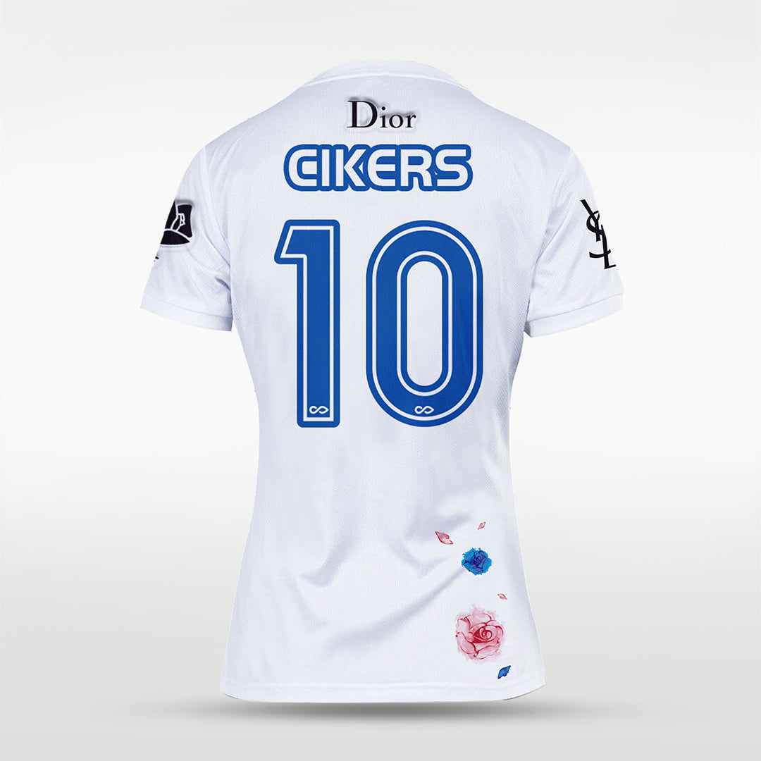 Woman Soccer Jersey Flotexara - W18S201GAR2 cornflowerblue