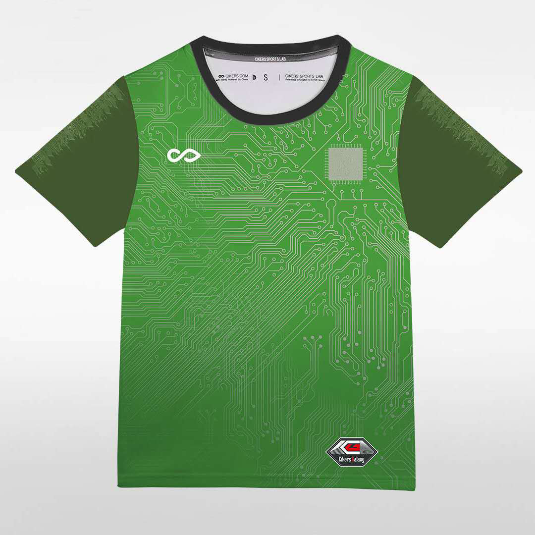 Kid Soccer Jersey AI Servies - WS201ATZ8 darkgreen