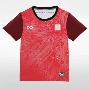 red black