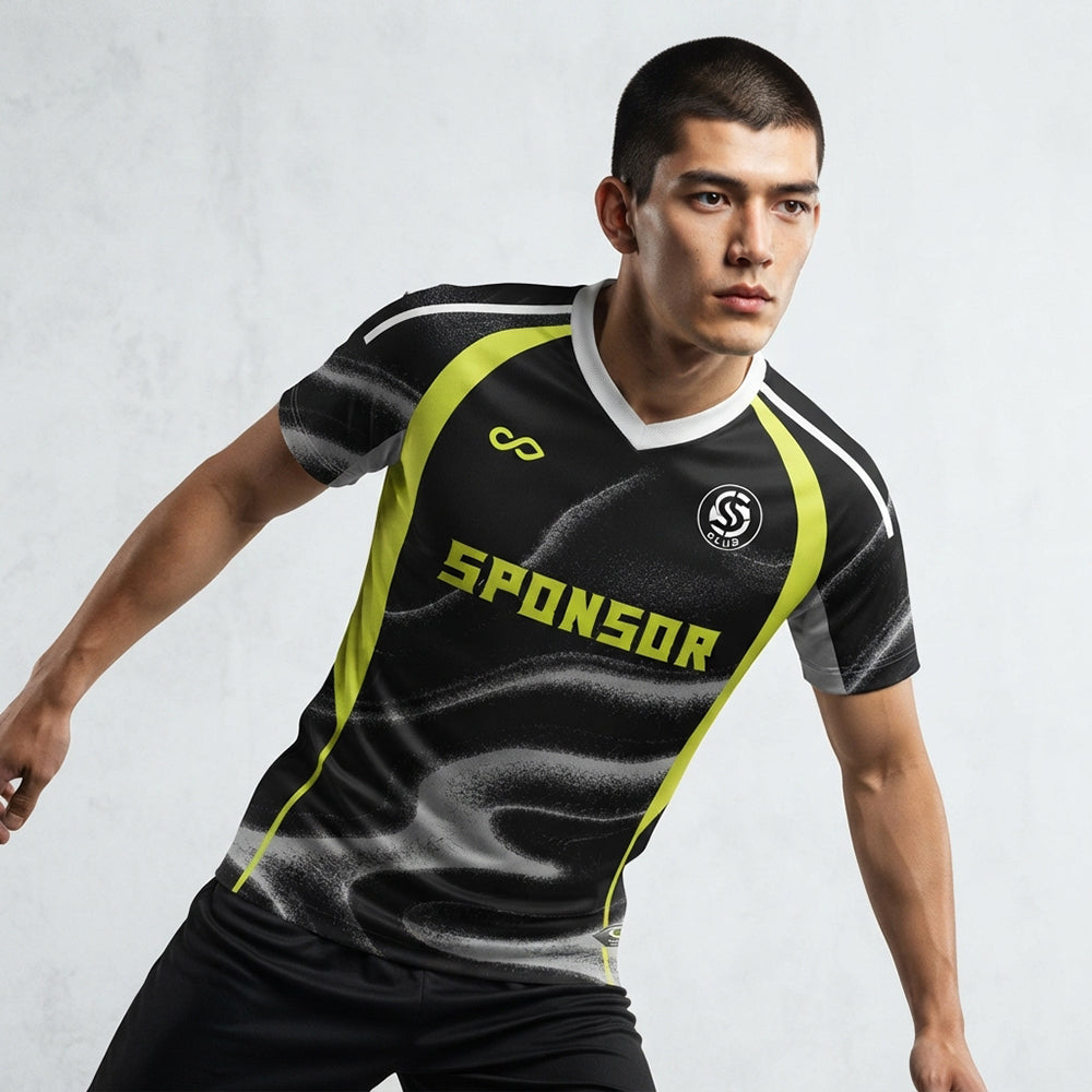 Soccer Jersey | Phazline (Third Generation Version) - WS201GCHCFX3 black