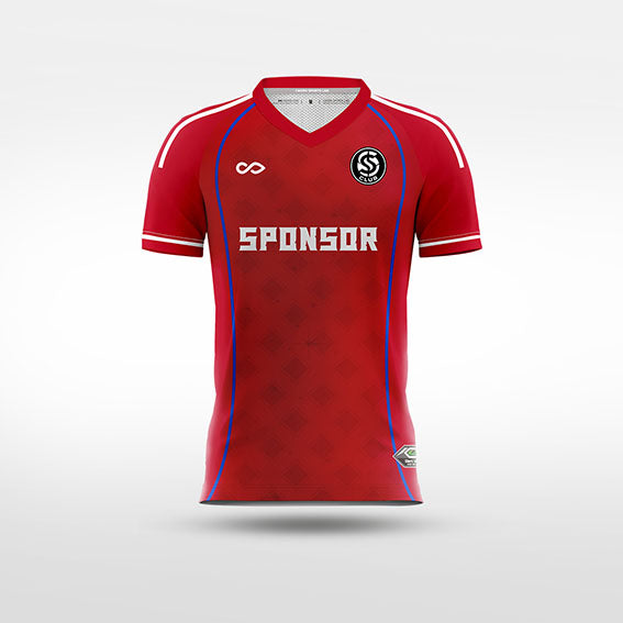 Gen 3 Kid Soccer Jersey Rhombara - WS201GCLZ8 red