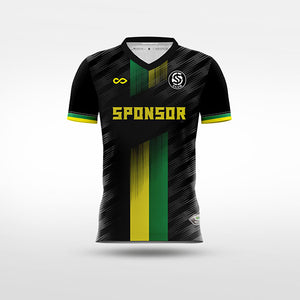 black green