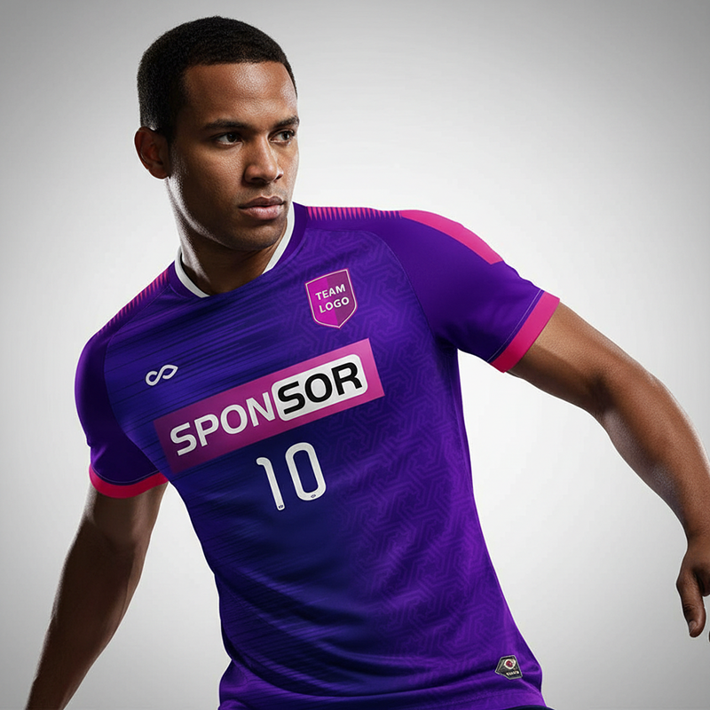 Soccer Jersey Silvara - WS201GGA1 purple