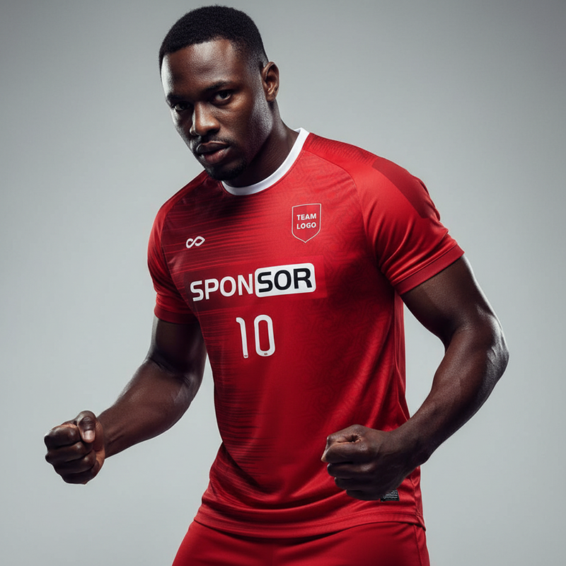 Soccer Jersey Silvara - WS201GGA1 red