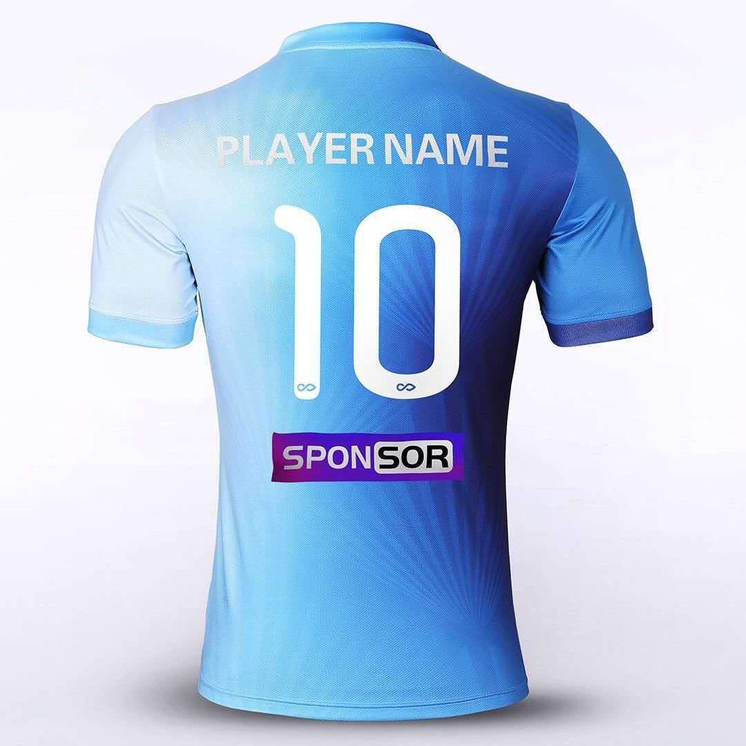 Soccer Jersey Colorara- WS201GGD1 DeepSkyBlue