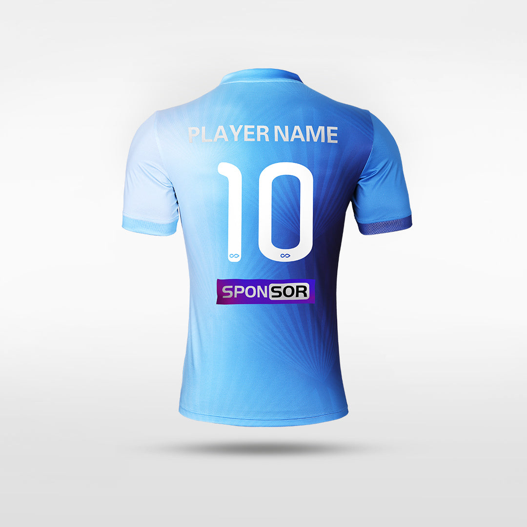 Kid Soccer Jersey Colorara - WS201GGD8 DeepSkyBlue