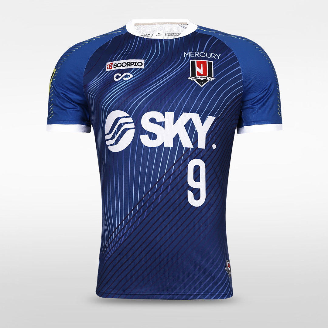 Soccer Jersey Mercara- WS201GHB1 blue