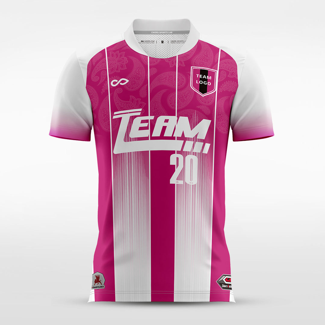 Soccer Jersey Babara- WS201GHG3 deeppink