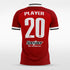 Soccer Jersey Indara- WS201GHH3 red