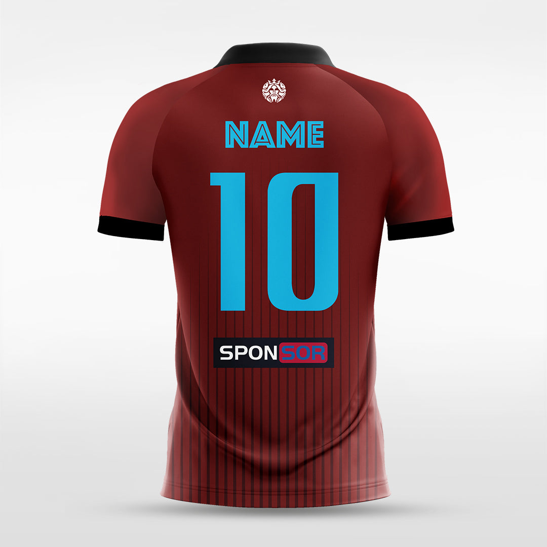 Soccer Jersey Poseidara- WS201GMC3 red