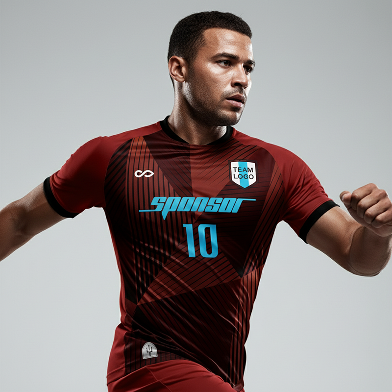 Soccer Jersey Poseidara- WS201GMC3 red