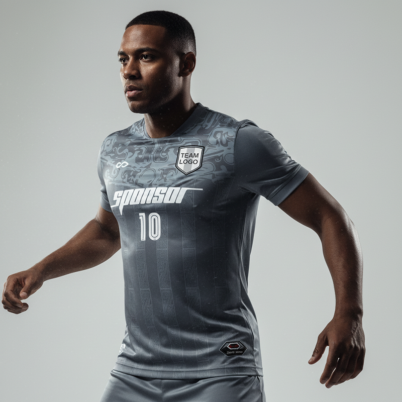 Soccer Jersey Aera- WS201GNB3 silver