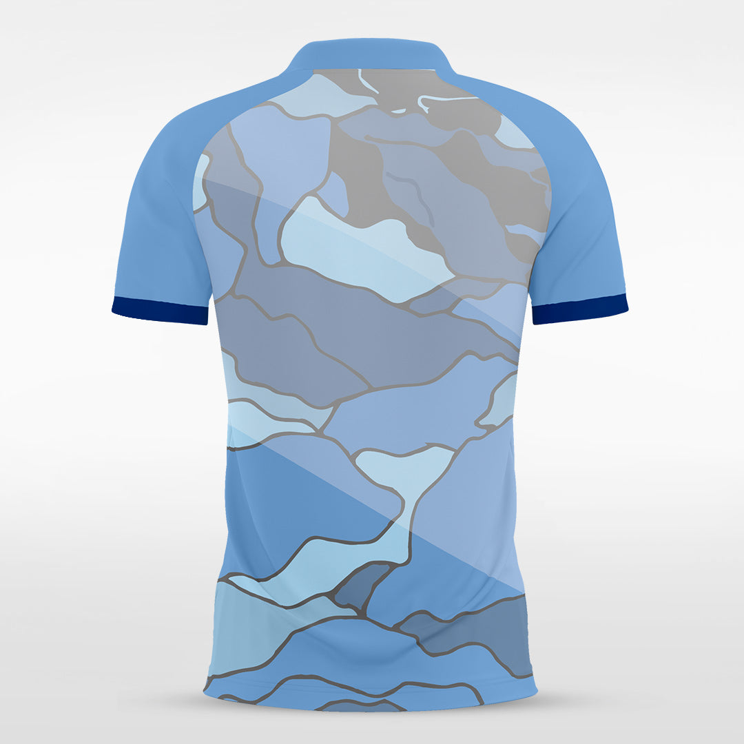 Soccer Jersey Fluvara- WS201GNC3 DeepSkyBlue