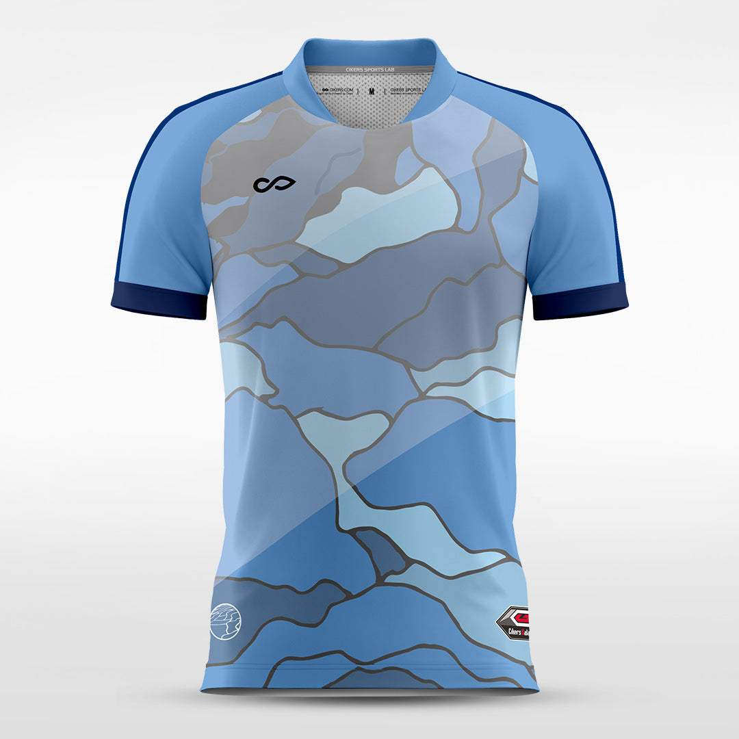 Soccer Jersey Fluvara- WS201GNC3 DeepSkyBlue