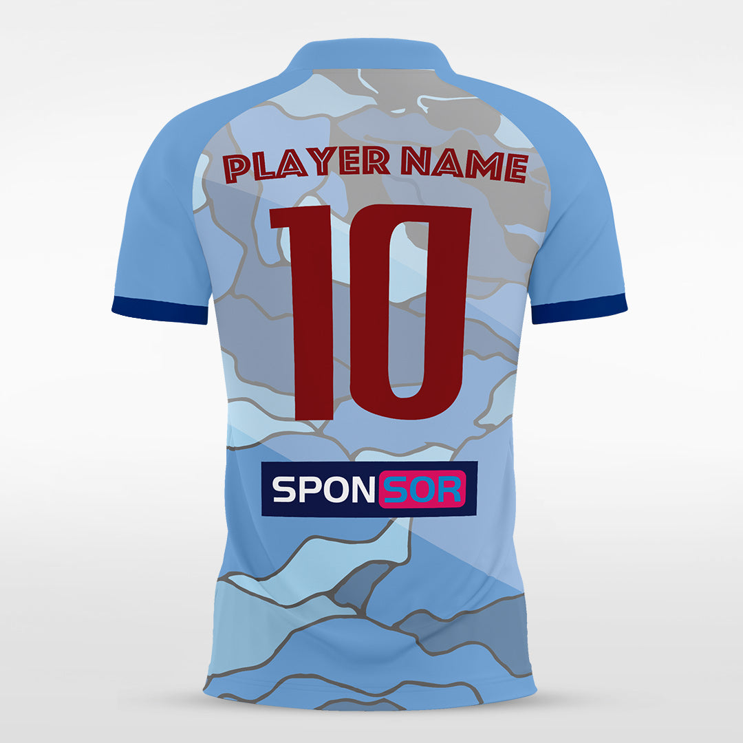 Soccer Jersey Fluvara- WS201GNC3 DeepSkyBlue