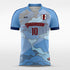 Soccer Jersey Fluvara- WS201GNC3 DeepSkyBlue