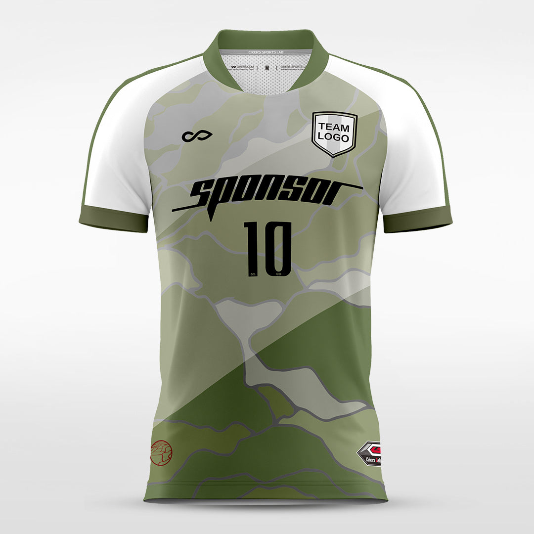 Soccer Jersey Fluvara- WS201GNC3 olive