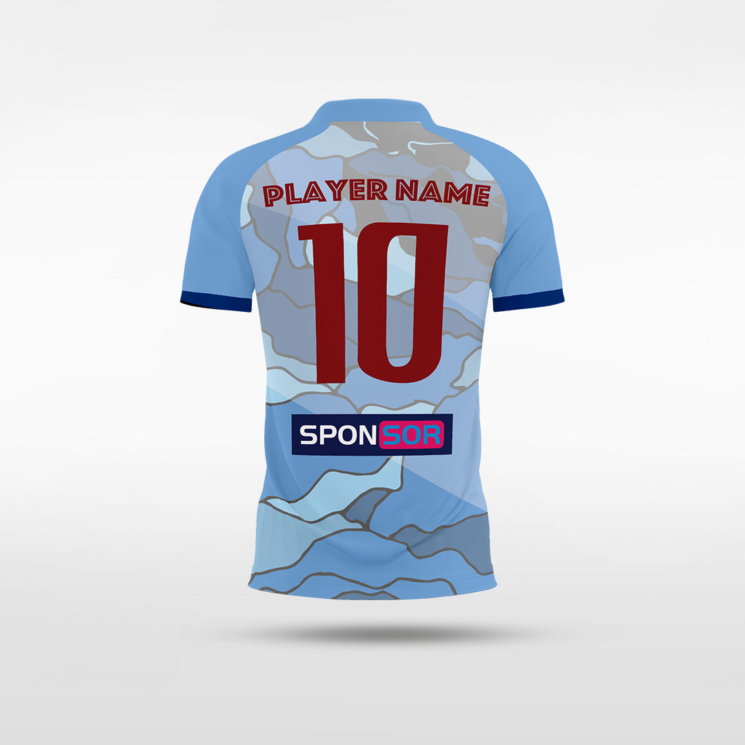 Kid Soccer Jersey Fluvara - WS201GNC8 DeepSkyBlue
