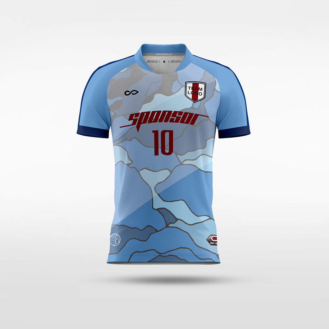 Kid Soccer Jersey Fluvara - WS201GNC8 DeepSkyBlue