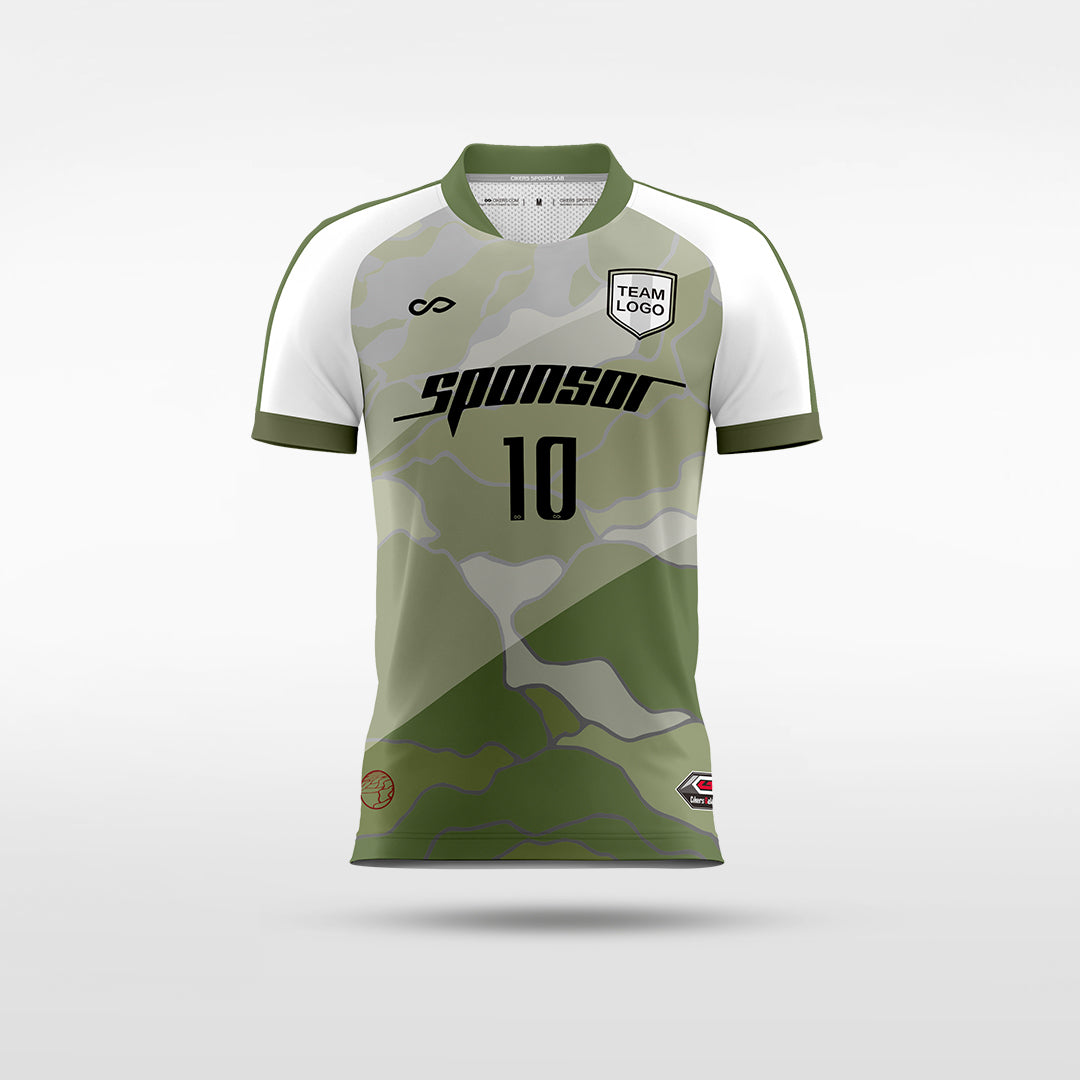 Kid Soccer Jersey Fluvara - WS201GNC8 olive