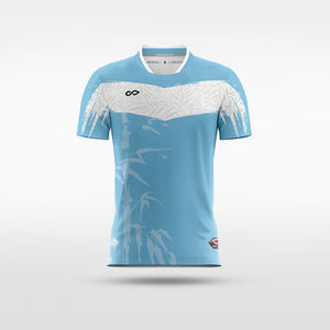 sky blue white