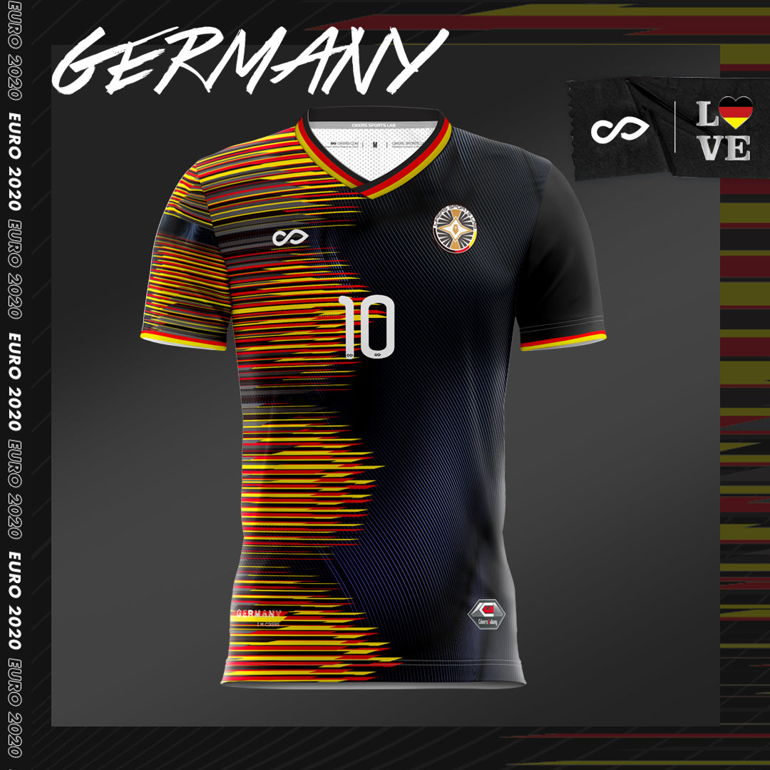 Soccer Jersey Germara- WS201GQJ3 black