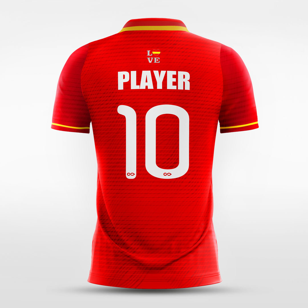 Soccer Jersey Hispara- WS201GQM3 red
