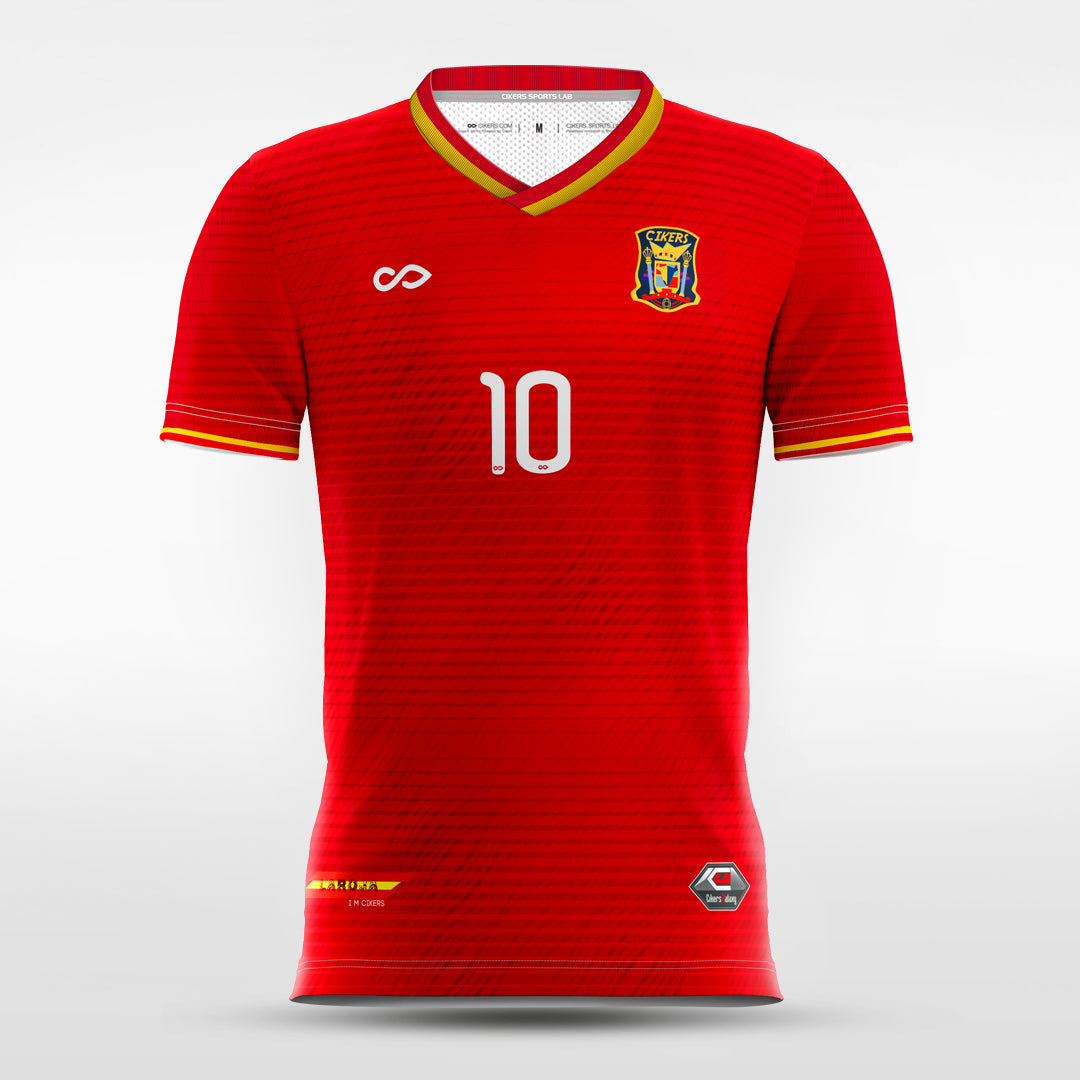 Soccer Jersey Hispara- WS201GQM3 red