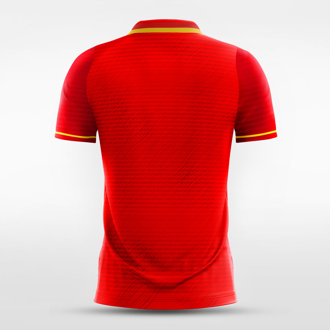 Soccer Jersey Hispara- WS201GQM3 red