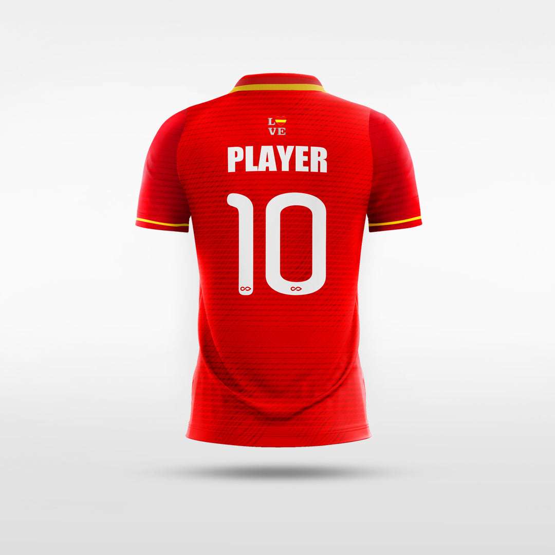Kid Soccer Jersey Hispara - WS201GQM8 red