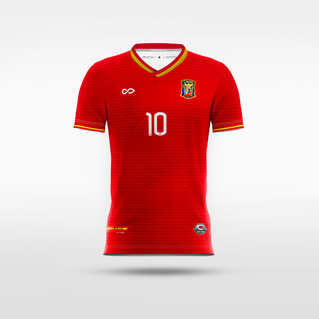 Kid Soccer Jersey Hispara - WS201GQM8 red