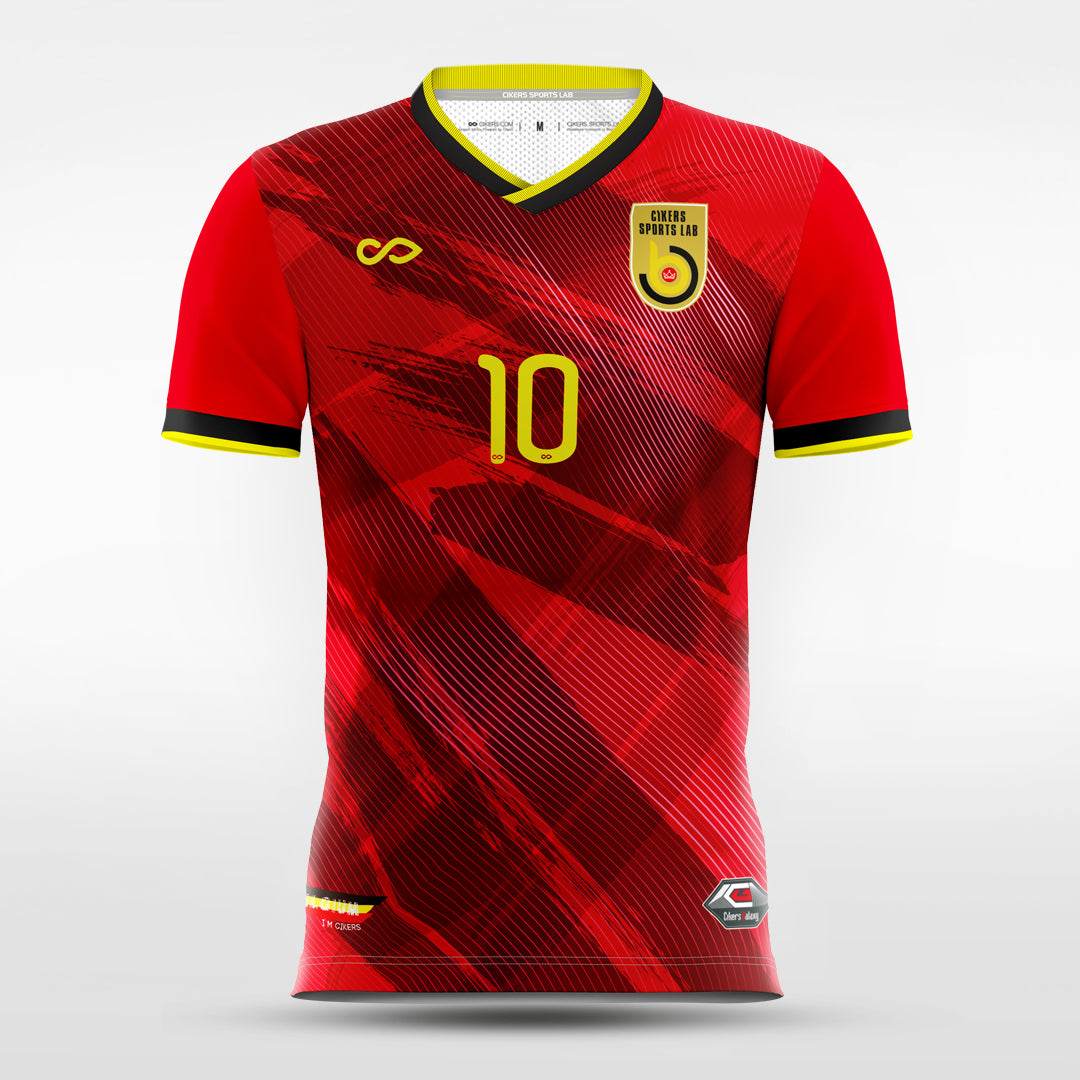 Soccer Jersey Belgara- WS201GQP3 red