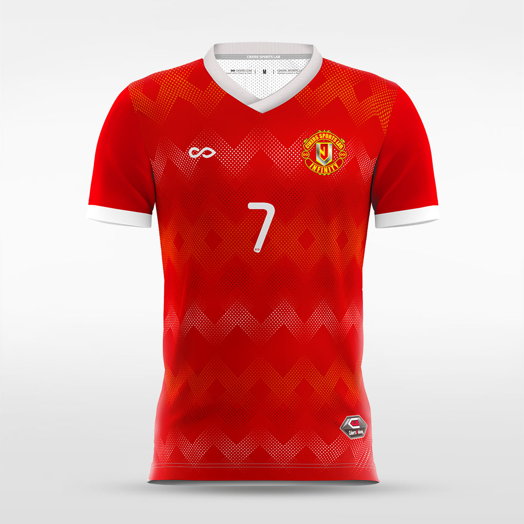 Soccer Jersey Rubdiara- WS201GQT3 red