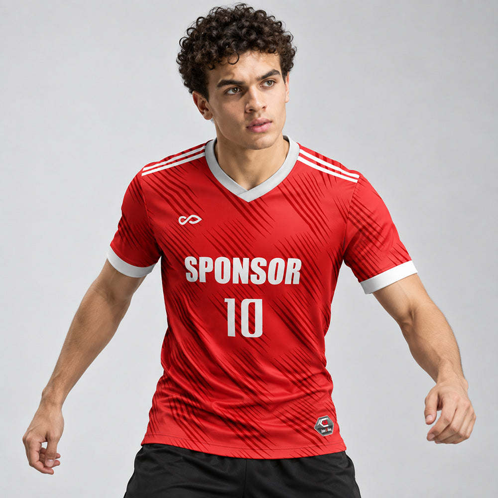 Soccer Jersey Ventara- WS201GS23 red