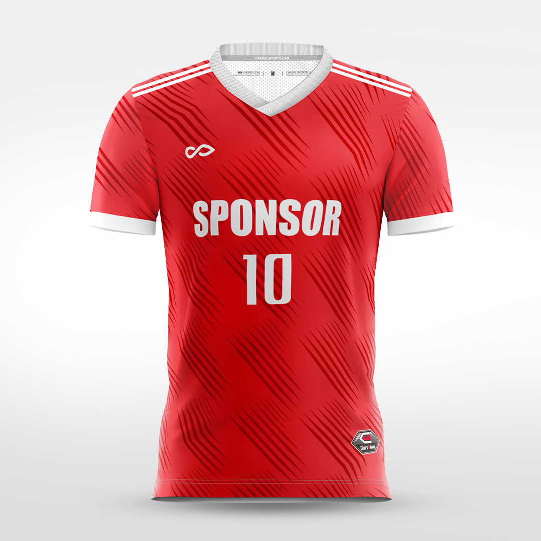 Soccer Jersey Ventara- WS201GS23 red