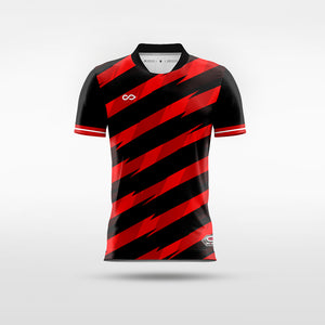 black red