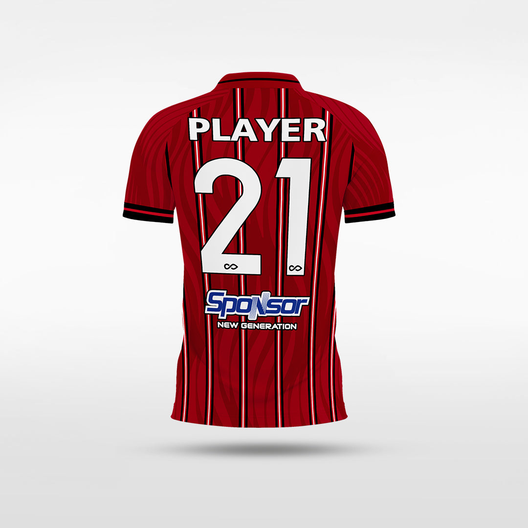 Kid Soccer Jersey Ventnebula - WS201GSN8 red