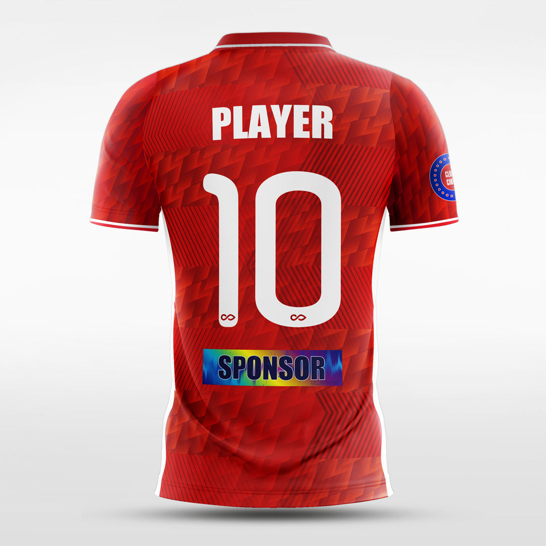 Soccer Jersey Clubman- WS201GSZ3 red