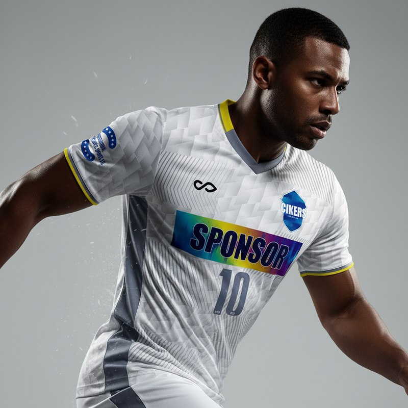 Soccer Jersey Clubman- WS201GSZ3 white