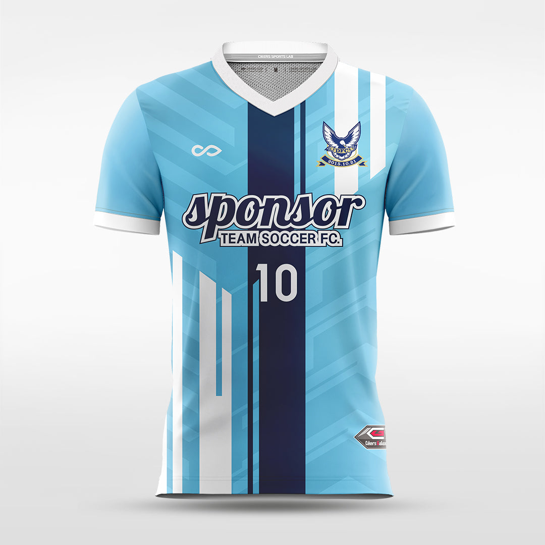 Soccer Jersey Pugnara- WS201GWAT3 DeepSkyBlue
