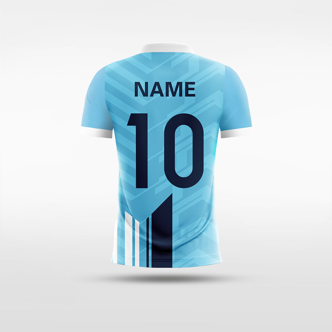 Kid Soccer Jersey Pugnara - WS201GWAT8 DeepSkyBlue