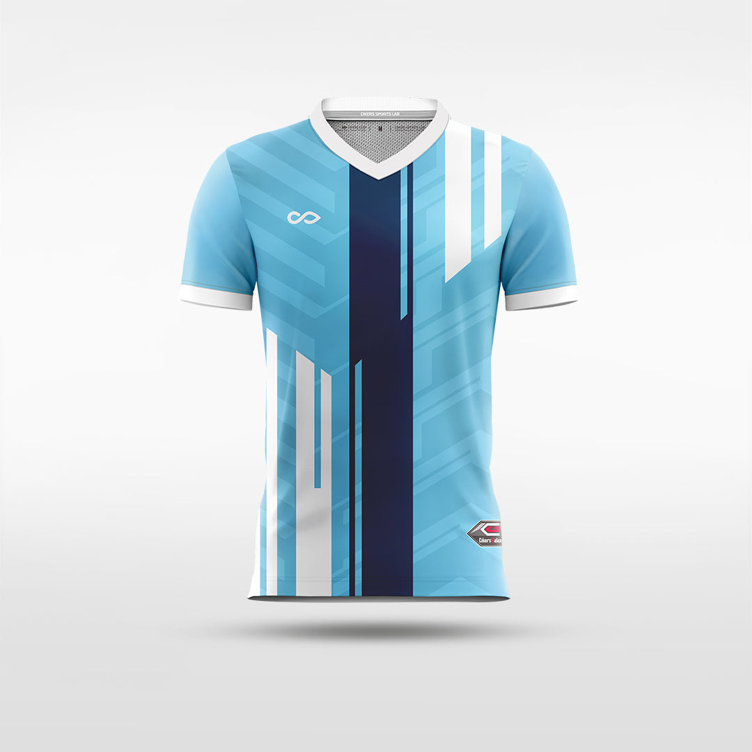Kid Soccer Jersey Pugnara - WS201GWAT8 DeepSkyBlue
