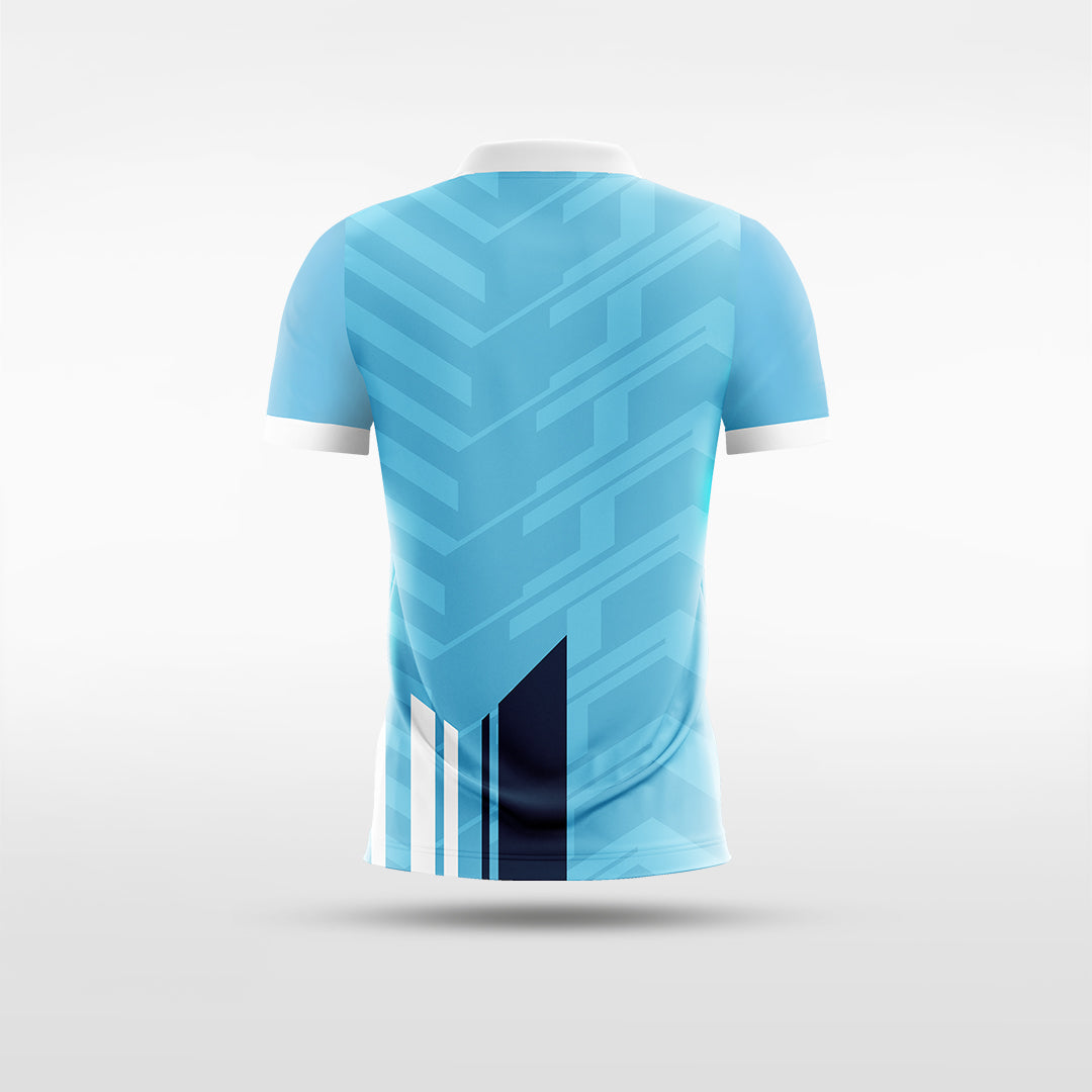 Kid Soccer Jersey Pugnara - WS201GWAT8 DeepSkyBlue