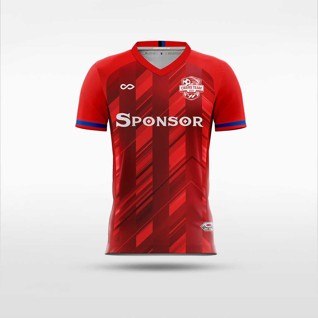 Kid Soccer Jersey Saxara - WS201GWBE8 red