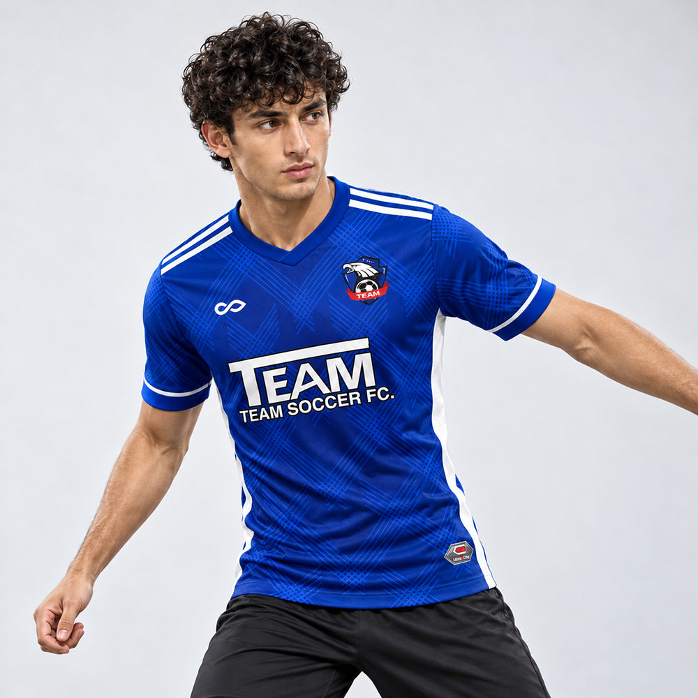 Soccer Jersey Munara- WS201GWBK3 blue